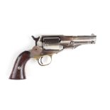 S58 .38(rf) Remington New Model Police conversion revolver c.1875, 3½ ins octagonal barrel stamped