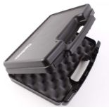 Flambeau foam lined hard plastic pistol case
