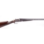 (S2) 12 bore sidelock ejector by William Evans, 30 ins sleeved barrels inscribed WILLIAM EVANS (FROM