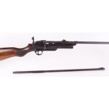 .177/.22 Webley Service MkII air rifle with interchangeable .177 & .22 barrels, spare springs, no.