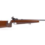 (S1) .22 Walther bolt action target rifle, 25½ ins heavy barrel, tunnel foresight, aperture back