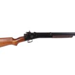 .177 Early Crosman bolt action pump up air rifle, no. V1207 [Purchasers Please Note: This Lot cannot