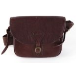 Barbour leather cartridge bag