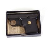 6mm EM-GE blank firing starting pistol (no magazine), in original box with instructions [