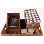 Mixed gun cleaning equipment, as new, to include: two boxes 12 bore bronze cleaning heads; box of