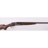 (S2) 12 bore boxlock non ejector by AYA, 30 ins barrels, full & full, game rib, 76mm Magnum