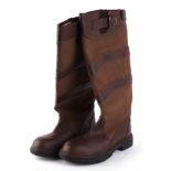 Pair Sherwood country boots, size 10 (unworn)