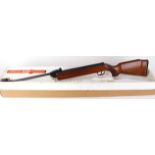 .177 Diana G80 break barrel air rifle, tunnel foresight, adjustable rear sight, no. 784, with box [