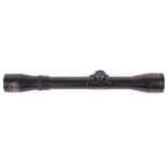 4x Pecar Champion rifle scope, no. A06394 Optics clear