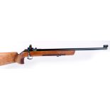 (S1) .22 Vostock CM-2 bolt action match rifle, 27 ins heavy barrel, tunnel foresight, adjustable