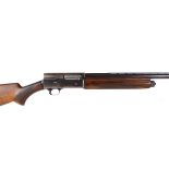 (S2) 12 bore Browning A5 semi automatic, 3 shot (RM 90), 31 ins barrel, full choke, file cut