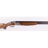 (S2) 12 bore Zabala over and under, ejector, 27¾ ins ventilated barrels, ¾ & ¼, file cut