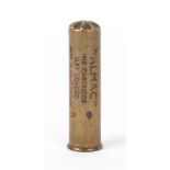 (S2) A scarce .410 Eley Almac No.5 shot crimp closure brass case cartridge [Purchasers Please