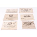 Six good reproduction gunmakers trade labels: Boss, Army & Navy, Holland & Holland, and others