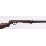 .177 BSA Lincoln Jeffries type underlever air rifle, open sights, no. L14130 [Purchasers Please
