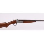 (S2) 12 bore BSA 'Snipe' single, 30 ins barrel, ½ choke, 2¾ ins chamber, 14½ ins semi pistol grip