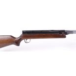 .22 Sterling Armament Co. HR81 bolt action underlever air rifle, scope grooves, pistol grip stock