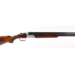 (S2) 12 bore Zoli over and under, ejector, 26¾ ins barrels, ¼ & ic, file cut ventilated rib, 70mm