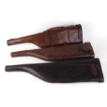 Three leg o' mutton gun cases