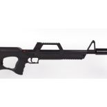 (S1) .22 Walther G22 semi automatic tactical rifle, threaded barrel (moderator available), two