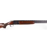 (S2) 12 bore Winchester Model 99 over and under, ejector, 28 ins barrels, ½ & ic, ventilated rib, 2¾