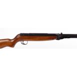 .22 Webley Mk3 underlever air rifle, open sights, no. 37092 [Purchasers Please Note: This Lot cannot