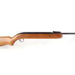 .22 BSA Airsporter under lever air rifle, ramp foresight, adjustable rear sight, nvn (a/f missing