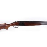 (S2) 12 bore Baikal over and under, ejector, 26 ins barrels, ¼ & ¼, ventilated rib, 70mm chambers,