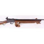 (S1) .22 Parker Hale CMT3 Martini action target rifle, 25 ins threaded barrel, tunnel foresight (