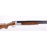 (S2) 12 bore Investarm over and under, 30 ins barrels, ¾ & ¼, 3 ins chamber, folding action,