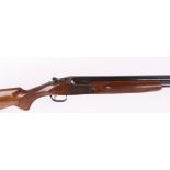 (S2) 12 bore Miroku over and under, ejector, 26 ins barrels, ½ & ¼, file cut ventilated rib with