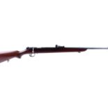 (S1) .22 L.S.A bolt action training rifle (no magazine), 24 ins barrel, blade foresight with swing
