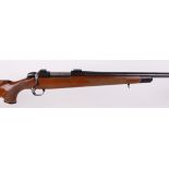 (S1) .222 (rem) BSA bolt action rifle, 24½ ins heavy barrel (threaded for moderator, capped),