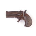 (S58) .41(rf) Remington (M95) Derringer over and under pocket pistol with 3 ins barrels the