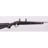 (S1) .22 Ruger All-Weather 77/22 semi automatic rifle, 20½ ins threaded stainless steel barrel, 10