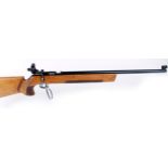 (S1) .22 Vostok CM2 bolt action target rifle, 26¾ ins heavy barrel, tunnel and aperture sights,