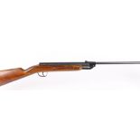 .177 Russian Model 1966R break barrel air rifle, no. 1481 Foresight missing [Purchasers Please Note: