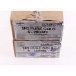 (S2) 400 x 28 bore Gamebore Pure Gold No.5 shot, 28g 70mm cartridges [Purchasers Please Note: