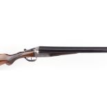 (S2) 12 bore boxlock non ejector, English, 32 ins barrels, ic & full, 2¾ ins chambers, engraved