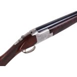 (S2) 12 bore Browning (FN) B125 Grade C over and under, ejector, 27½ ins multi choke barrels (with