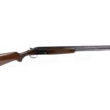 **Amended description** 12 bore Maroccini over and under, 27 ins barrels, ic & ic, ventilated rib,