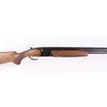 (S2) 12 bore Miroku over and under, ejector, 30 ins barrels, ½ & ½, broad engine turned rib with