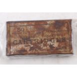 (S1) 50 x 7mm pinfire Eley pistol cartridges in tin, scarce [Purchasers Please Note: Section 1