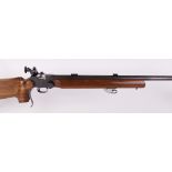 (S1) .22 BSA Martini International MkII target rifle, 28½ ins heavy barrel, Parker Hale adjustable