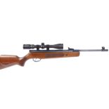 .22 Webley Stingray II Quattro break barrel air rifle (trigger release a/f), original sights, semi