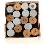 17 x 12 bore Plessey 'S1' engine starter (blank) cartridges [Purchasers Please Note: Collection only