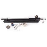 (S2) 12 bore proof testing rig by Helston Gunsmiths, 26 ins barrel with muzzle break, 70mm