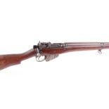 (S1) .303 (smooth) Enfield No.4 Mk1 Long Branch bolt action c.1944, in full military