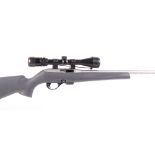 (S1) .22 Remington Model 597 bolt action rifle, 20½ ins screw cut barrel (capped), 5 shot