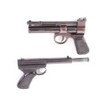 .177 Webley Junior air pistol (one grip piece missing); Diana Model 2 air pistol (2) [Purchasers